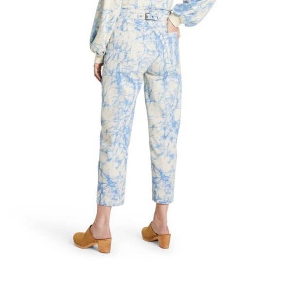 RACHEL COMEY x TARGET High Rise Marble/ Tie Dye Mom Jeans, NWT! - Picture 3 of 13
